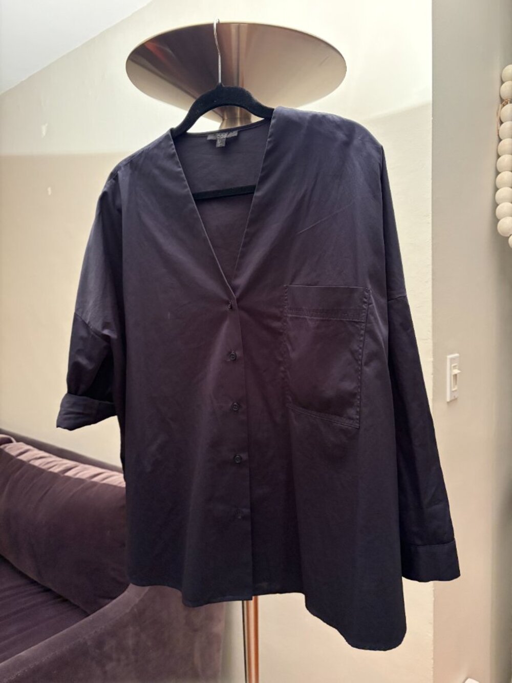 Cos Midnight blue jacket/shirt